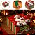 10 CAIXA P/ 4 DOCES DE NATAL 8X8X4 6172 ( NATAL IDEIA 2026 ) - Imagem 1