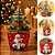 10 CAIXA LEMBRANCINHA ARVORE NATAL 8X8X6 6180 ( NATAL IDEIA 2026 ) - Imagem 1