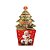 10 CAIXA LEMBRANCINHA ARVORE NATAL 8X8X6 6180 ( NATAL IDEIA 2026 ) - Imagem 4