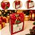 10 SACOLA MALETA DE NATAL C/ VISOR E FITA 19X9X26 6193 ( NATAL IDEIA 2026 ) - Imagem 1