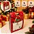 10 SACOLA MALETA DE NATAL C/ VISOR E FITA 19X9X26 6193 ( NATAL IDEIA 2026 ) - Imagem 3