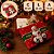 10 CAIXA PRESENTE DE NATAL C/ ELASTICO M 35X35X11 6195 ( NATAL IDEIA 2026 ) - Imagem 3