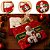 10 CAIXA PRESENTE DE NATAL C/ ELASTICO M 35X35X11 6195 ( NATAL IDEIA 2026 ) - Imagem 1