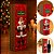 10 SACOLA P/ GARRAFA DE VINHO 11X8X36  FELIZ NATAL 6200 ( NATAL IDEIA 2026 ) - Imagem 1
