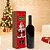 10 SACOLA P/ GARRAFA DE VINHO 11X8X36  FELIZ NATAL 6200 ( NATAL IDEIA 2026 ) - Imagem 4