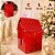 10 CAIXA CASINHA P/ PANETOENE 500G C/ ALÇA 14X14X24 6202 ( NATAL IDEIA 2026 ) - Imagem 3