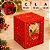 10 CAIXA P/ MINI PANETONE DE 100G C/ VISOR 10X10X12 6203 ( NATAL IDEIA 2026 ) - Imagem 2