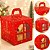 10 CAIXA P/ PANETONE 500G C/ VISOR JANELA 15X15X17 NATAL 6208 ( NATAL IDEIA 2026 ) - Imagem 1