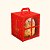10 CAIXA P/ PANETONE 500G C/ VISOR JANELA 15X15X17 NATAL 6208 ( NATAL IDEIA 2026 ) - Imagem 4