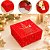 10 CAIXA P/ PRESENTE NATAL P 20X20X10 C/ TAMPA BRILHOS DE NATAL 6225 ( NATAL IDEIA 2026 ) - Imagem 1