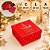 10 CAIXA P/ PRESENTE NATAL P 20X20X10 C/ TAMPA BRILHOS DE NATAL 6225 ( NATAL IDEIA 2026 ) - Imagem 3