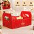 10 CESTA DE NATAL M CAIXOTE 22X14X12 BRILHOS DE NATAL 6228 ( NATAL IDEIA 2026 ) - Imagem 3