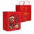 10 SACOLA DE NATAL C/ VISOR JANELA 22X14X26 BRILHOS DE NATAL 6231 ( NATAL IDEIA 2026 ) - Imagem 4