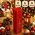 10 CAIXA P/ GARRAFA DE VINHO C/ TAMPA E ALÇA 8X8X33 BRILHOS DE NATAL 6233 ( NATAL IDEIA 2026 ) - Imagem 3