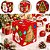 10 CAIXA P/ PANETONE 500G C/ VISOR 15X15X17 NATAL DIVERTIDO 6239 ( NATAL IDEIA 2026 ) - Imagem 1