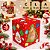 10 CAIXA P/ PANETONE 500G C/ VISOR 15X15X17 NATAL DIVERTIDO 6239 ( NATAL IDEIA 2026 ) - Imagem 3
