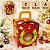 10 CAIXA PANETONE C/ VISOR 300G 13X13X16 NATAL DIVERTIDO 6241 ( NATAL IDEIA 2026 ) - Imagem 2