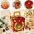 10 CAIXA PANETONE C/ VISOR 300G 13X13X16 NATAL DIVERTIDO 6241 ( NATAL IDEIA 2026 ) - Imagem 1
