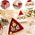 10 CAIXA P/3 DOCES ARVORE DE NATAL 13X13X4 DIVERTIDO 6245 ( NATAL IDEIA 2026 ) - Imagem 1