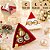 10 CAIXA P/3 DOCES ARVORE DE NATAL 13X13X4 DIVERTIDO 6245 ( NATAL IDEIA 2026 ) - Imagem 3