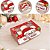 10 CAIXA P/ 6 DOCES DE NATA C/ VISOR 12X8X4 DIVERTIDO 6248 ( NATAL IDEIA 2026 ) - Imagem 1