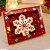 10 CAIXA MOLDURA P/ 1 BISCOITO DE NATAL 12X8X2 DIVERTIDO 6254 ( NATAL IDEIA 2026 ) - Imagem 2