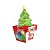 10 CAIXA LEMBRANCINHA ARVORE NATAL 8X8X6 DIVERTIDO 6263 ( NATAL IDEIA 2026 ) - Imagem 2