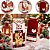 10 SACO LEMBRANCINHA NATAL C/ VISOR P 8X7X19 DIVERTIDO 6266 ( NATAL IDEIA 2026 ) - Imagem 1