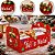 10 CESTA DE NATAL M CAIXOTE 22X14X12 DIVERTIDO 6267 ( NATAL IDEIA 2026 ) - Imagem 1