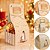 10 CACHEPOT NATAL MINI PANETONE COM ALÇA E FITA 10X10X23 CRISTÃ 6280 ( NATAL IDEIA 2026 ) - Imagem 1