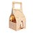 10 CACHEPOT NATAL MINI PANETONE COM ALÇA E FITA 10X10X23 CRISTÃ 6280 ( NATAL IDEIA 2026 ) - Imagem 4