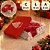 10 CAIXA PRESENTE DE NATAL C/ ELASTICO P 24X18X8 6282 ( NATAL IDEIA 2026 ) - Imagem 3