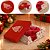 10 CAIXA PRESENTE DE NATAL C/ ELASTICO P 24X18X8 6282 ( NATAL IDEIA 2026 ) - Imagem 1