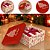 10 CAIXA P/ PRESENTE NATAL P 20X20X10 C/ TAMPA  6284 ( NATAL IDEIA 2026 ) - Imagem 1