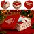 10 CAIXA P/ PRESENTE NATAL M 26X26X12 C/ TAMPA  6285 ( NATAL IDEIA 2026 ) - Imagem 1