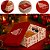 10 CAIXA P/ PRESENTE NATAL P 19X14X6 C/ TAMPA 6287 ( NATAL IDEIA 2026 ) - Imagem 1
