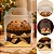 10 MALETA P/ PRESENTE DE NATAL CRISTAL C/ BASE LAMINADA OURO 14X14X16 5232 ( NATAL IDEIA 2026 ) - Imagem 1