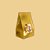 10 SACO LEMBRANCINHA C/ VISOR LAMINADO OURO PP 7X5X12 6308 ( NATAL IDEIA 2026 ) - Imagem 3