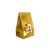 10 SACO LEMBRANCINHA C/ VISOR LAMINADO OURO PP 7X5X12 6308 ( NATAL IDEIA 2026 ) - Imagem 4