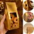 10 SACO LEMBRANCINHA C/ VISOR LAMINADO OURO P 8X7X19 5507 ( NATAL IDEIA 2026 ) - Imagem 1