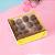 10 CAIXA LAMINADA C/ VISOR (16 DOCES) 4x16x16 cm OURO 4675 (IDEIA) LAMINADAS  ( NATAL IDEIA 2026 ) - Imagem 3