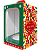 10 CAIXA MINI PANETONE C/ALÇA E VISOR - BOAS FESTAS 3296 ( IDEIA NATAL OUTLET ) - Imagem 2