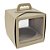 5 CAIXA PANETONE 500G COM ALÇA E VISOR 16X16X16 1207 KRAFT NATAL ID1207 ( IDEIA NATAL OUTLET ) - Imagem 2
