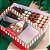 10 CAIXA C/ VISOR P/ 50 DOCES 6X19X36CM GRATIDÃO 6521 (JANGO NATAL 2026) - Imagem 3