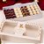 10 CAIXA C/ VISOR P/ 50 DOCES 6X19X36CM UNIÃO 6525  (JANGO NATAL 2026) - Imagem 3