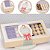 10 CAIXA C/ VISOR P/ 50 DOCES 6X19X36CM ACREDITAR 6465 (JANGO NATAL 2026) - Imagem 1