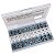 Kit de Bráquetes 10 casos Prescrição Roth Light .022" Can. Sup.13° Ang. Gancho Can./Prés - Imagem 2