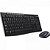 Kit Teclado e Mouse Logitech MK270 Sem Fio Preto - Imagem 2