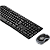 Kit Teclado e Mouse Logitech MK270 Sem Fio Preto - Imagem 5