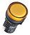 Sinaleiro LED - 22mm - Amarelo - IP65 - 24V AC/DC - Termoplástico Resistente a UV - Kacon - KPL-Y - Imagem 1